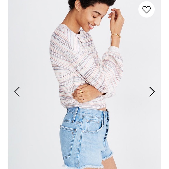 NWT Denim Shorts Dunwoody Wash Madewell AJ252 jean - Picture 2 of 5